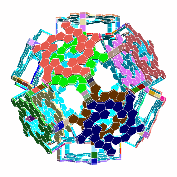 ROELOFS STAR DODECAHEDRAL POLYKNOT 2