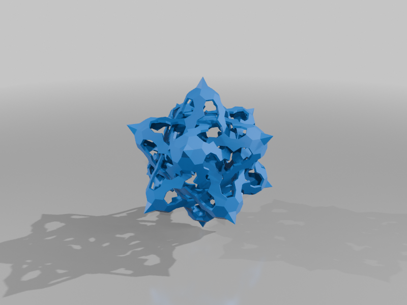 ESCHER STAR DODECAHEDRAL POLYKNOT 16