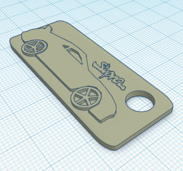 Supra keychain