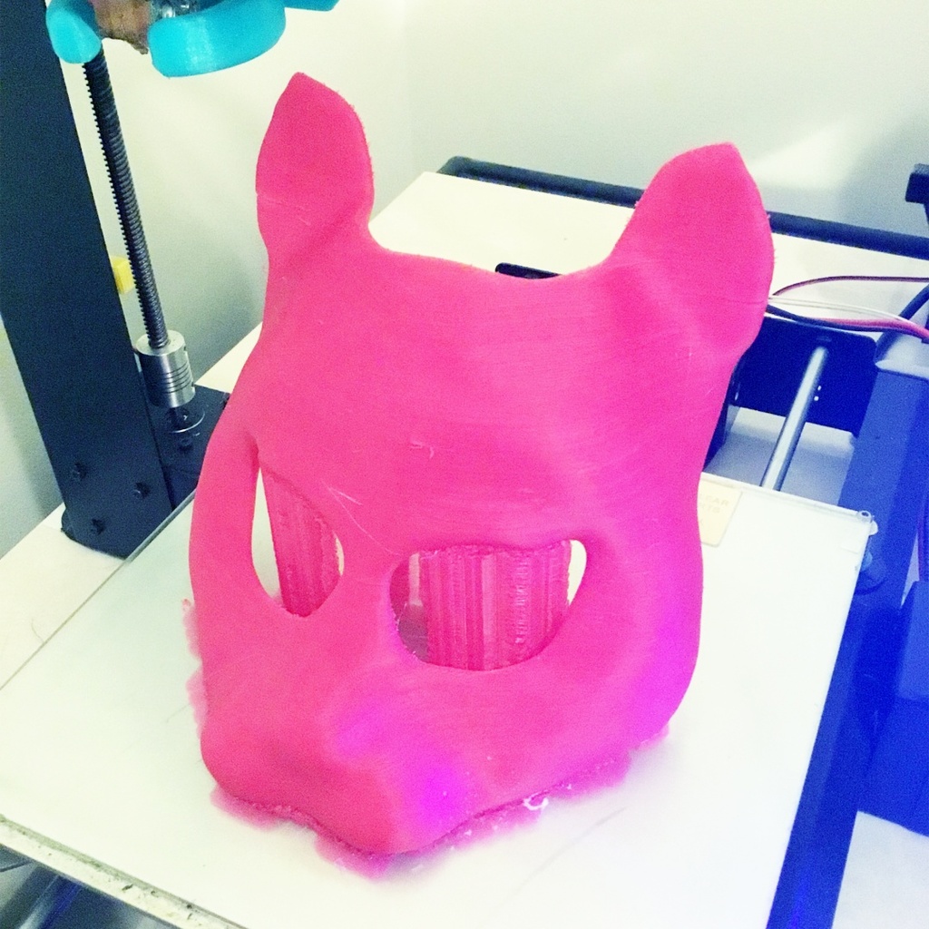 STL file Cat mask to painting 🐱・3D printing idea to download・Cults