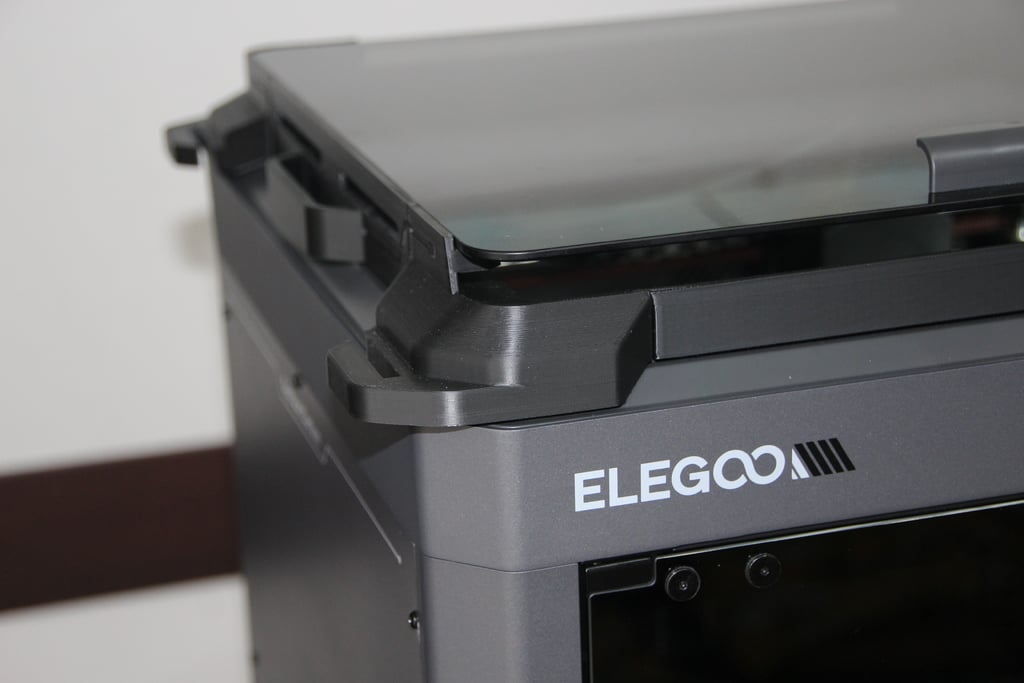Elegoo Centauri Carbon - Vented top glass riser - Rialzo ventilato del vetro superiore