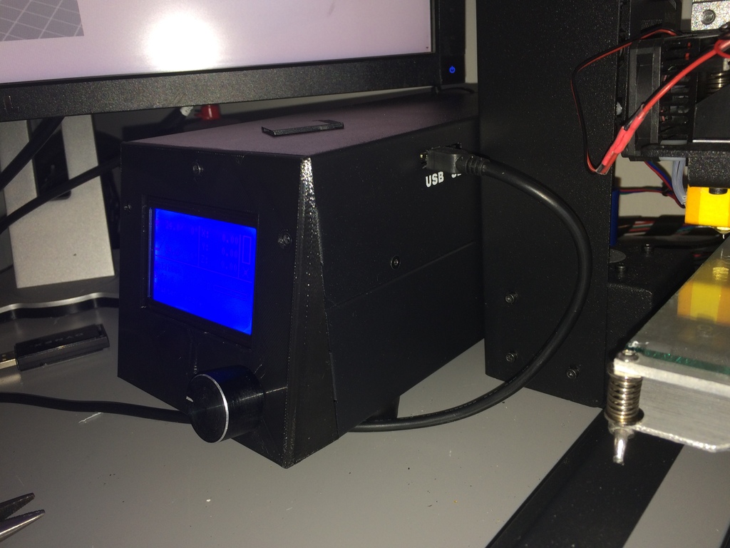 (updated)wanhao duplicator i3 vented and angled faceplate
