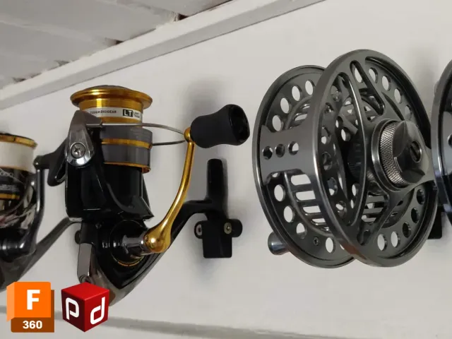Fishing Reel wall mount