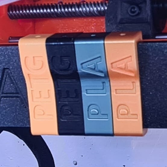 MMU Position & Filament Indicator Clips V2