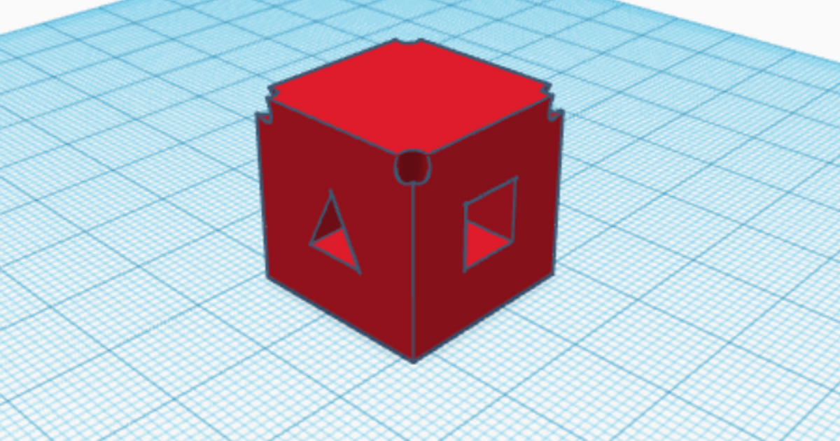 20mm Calibration Cube by DiscDude Download free STL model