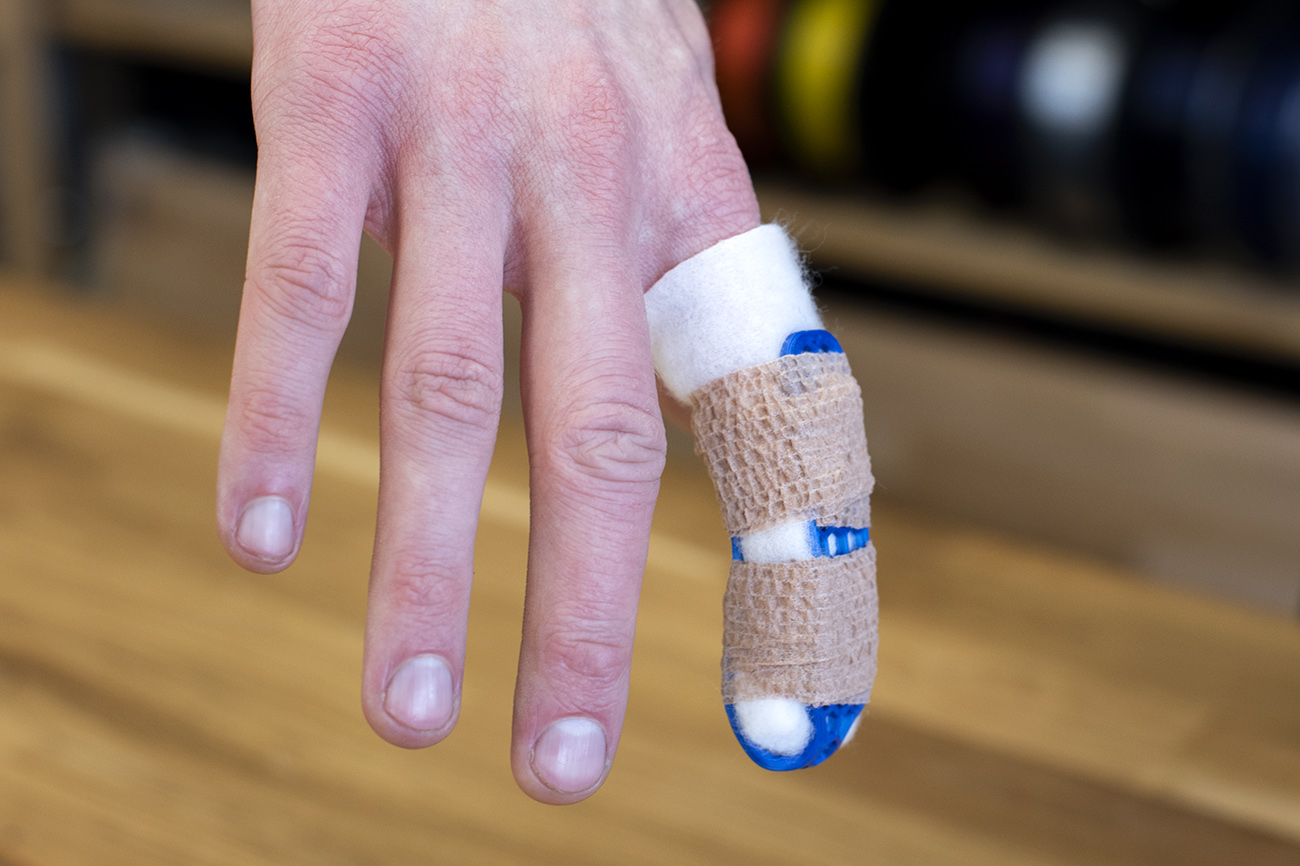 Finger Brace (splint) by Prusa Research Download free STL model
