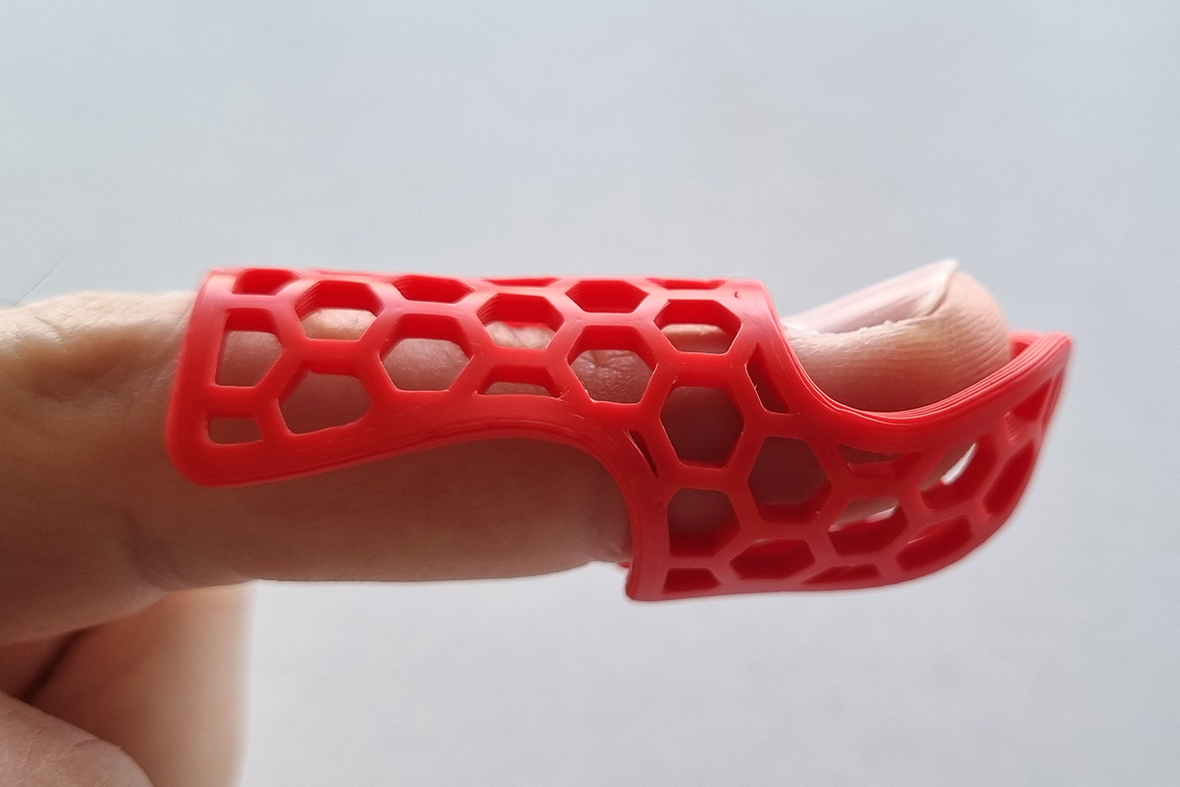 Finger extension brace (splint) by Prusa Research Download free STL