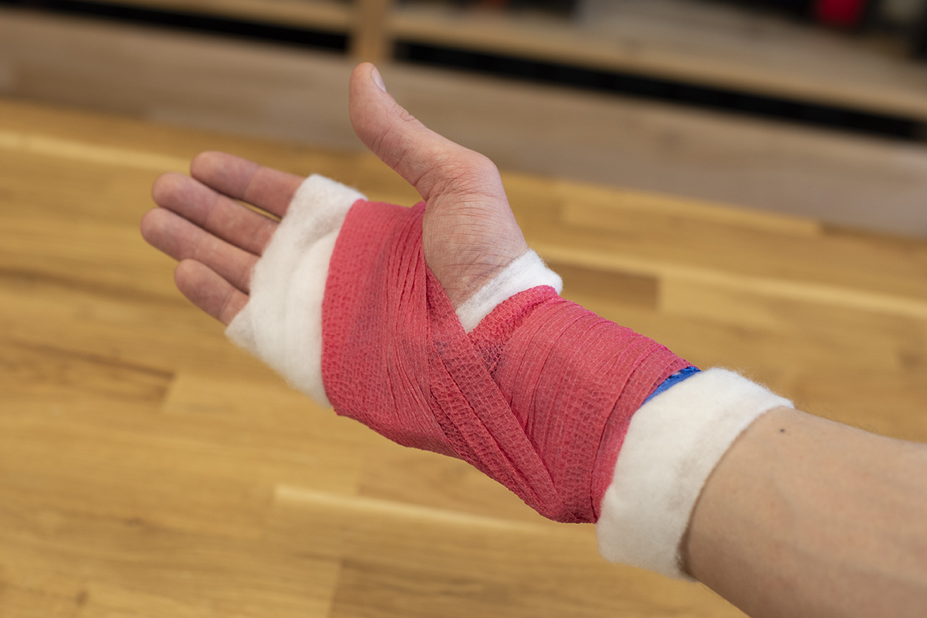 Wrist brace (splint) a lighter version by Prusa Research Download