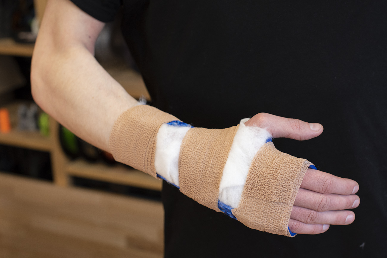 Palm brace (splint) by Prusa Research Download free STL model
