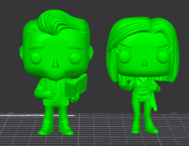 Phil Dunphy & Claire Dunphy - Modern Family 3D Printable Model
