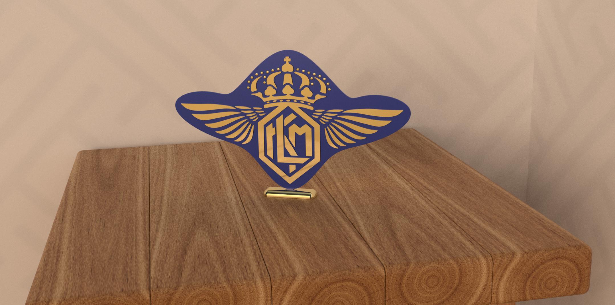 KLM Logo 1919 - 1921 ornament