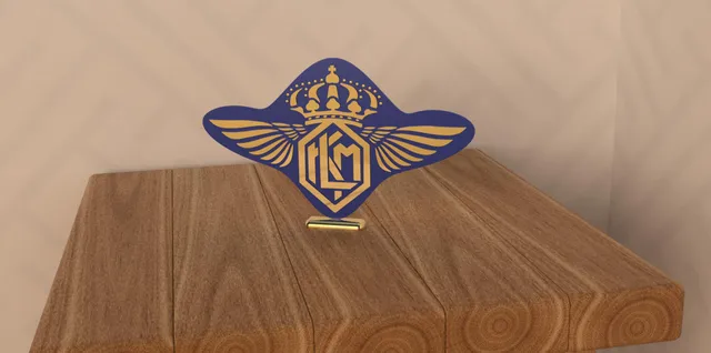 KLM Logo 1919 - 1921 ornament