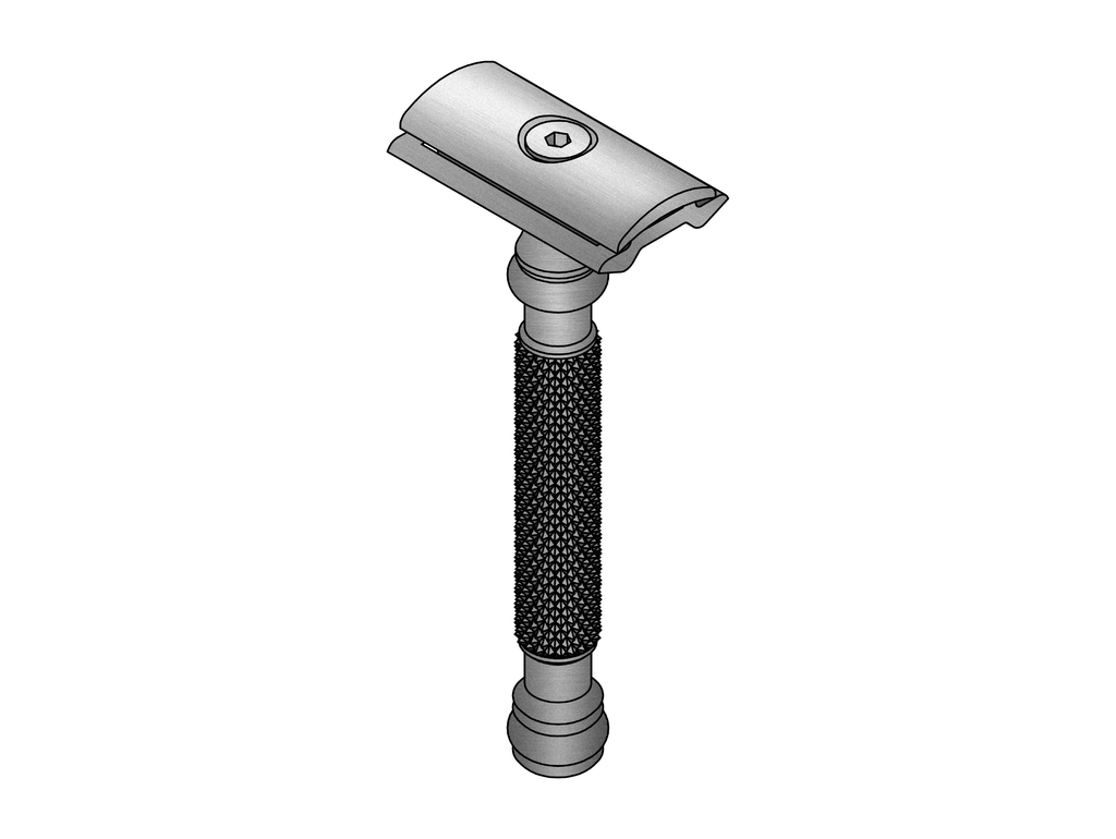 Double Edge Safety Razor by Zemba Craftworks | Download free STL model ...