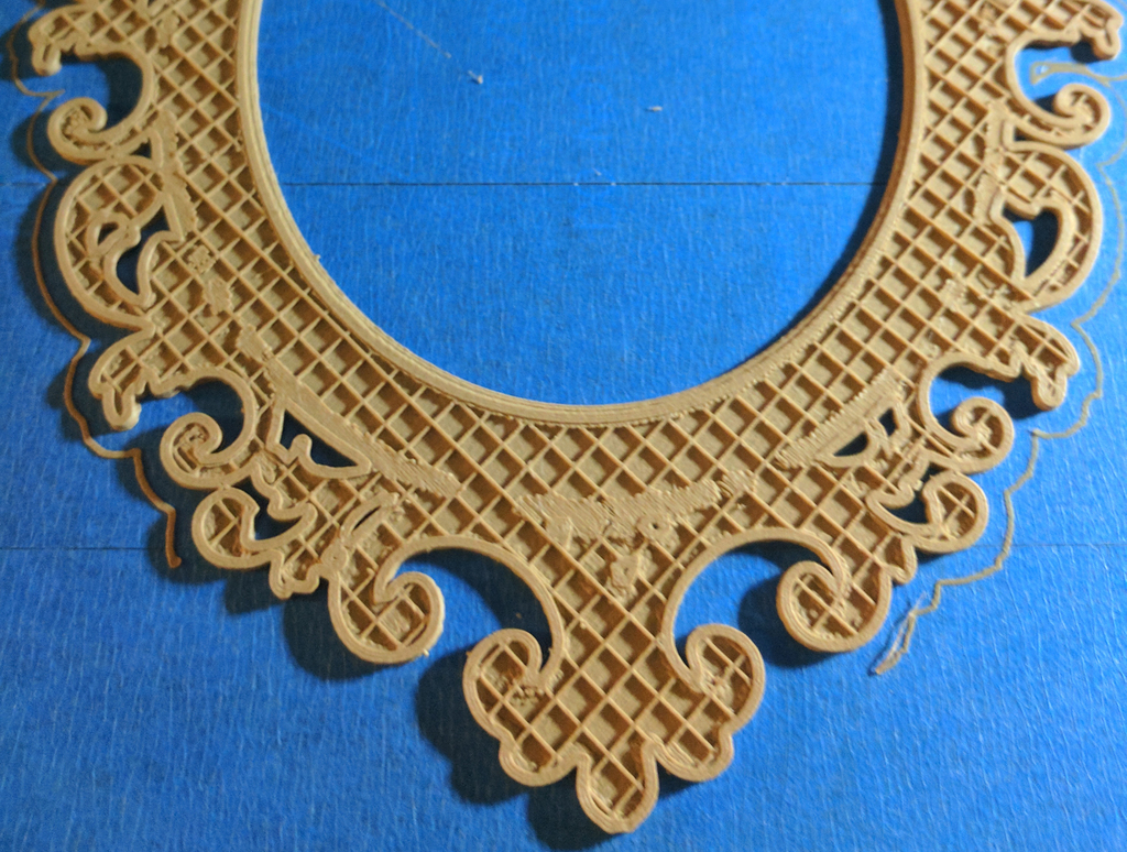 Baroque Picture Frame by Zemba Craftworks Download free STL model
