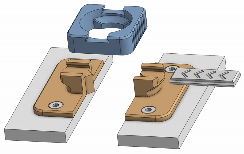 Super Twist Lock by Thorin Oakenshield | Download free STL model