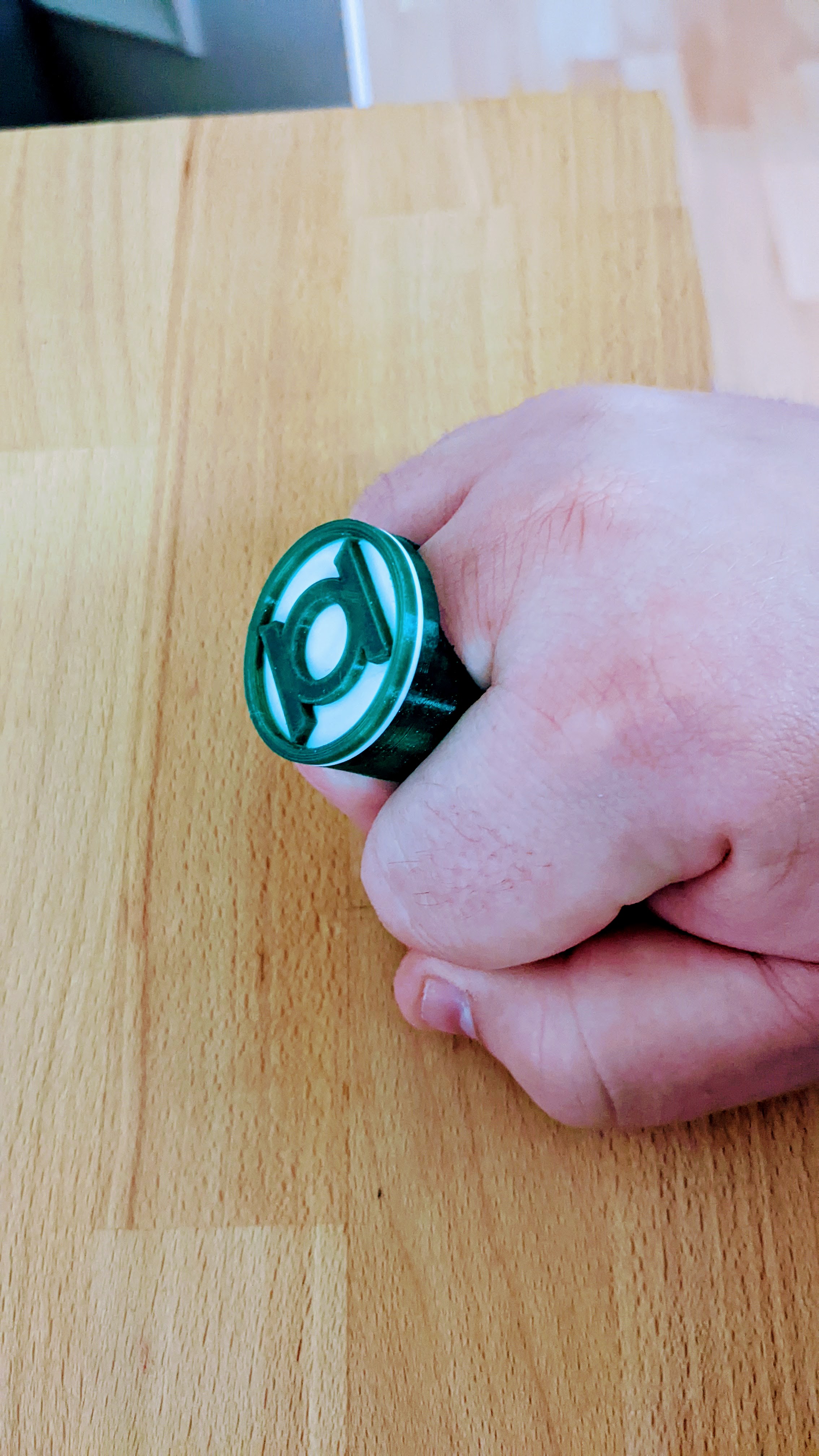 Miniatura 2 do modelo 3D Green Lantern Ring