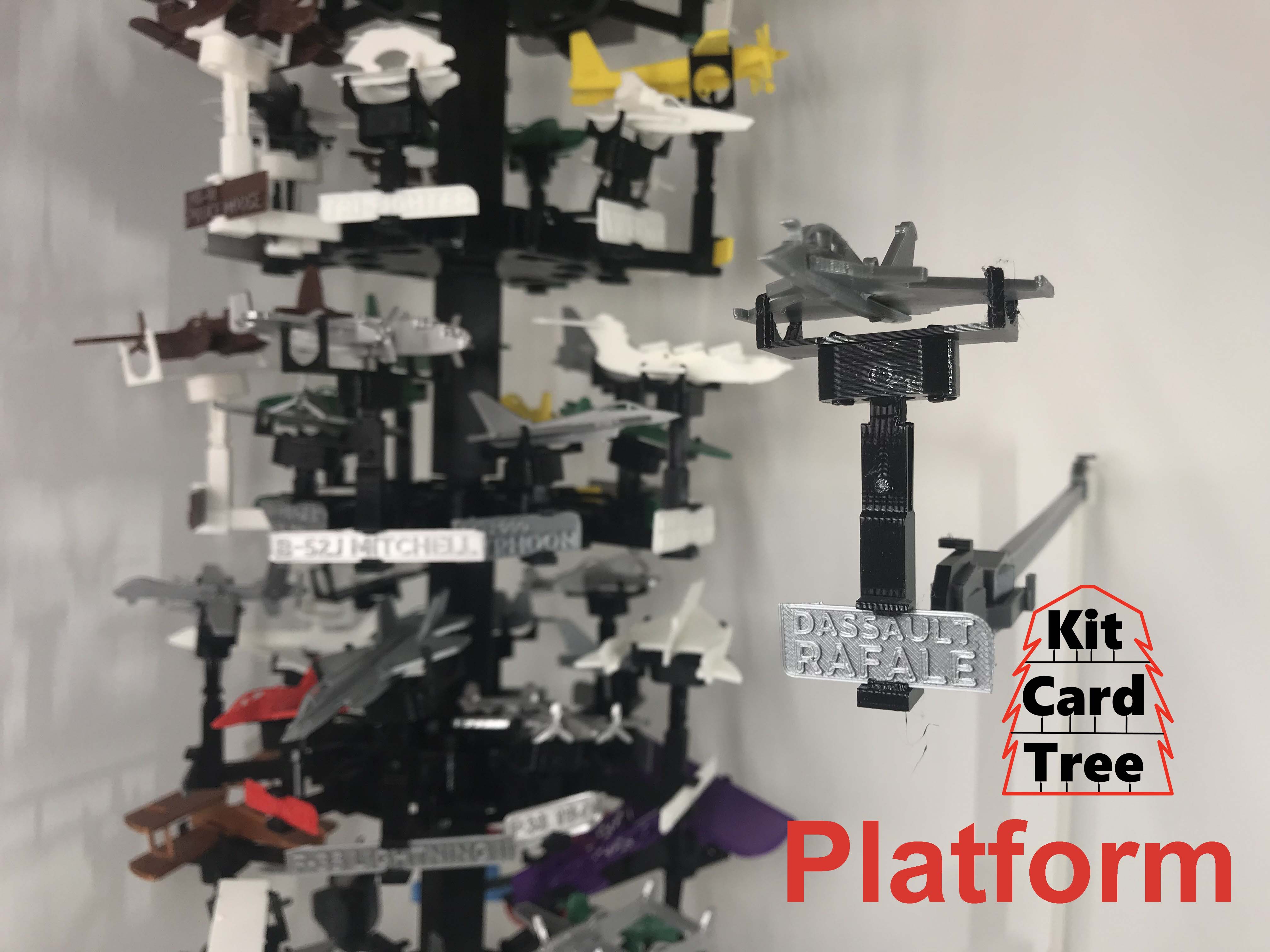 Kit Card Tree platform for Dassault Rafale by Nakozen