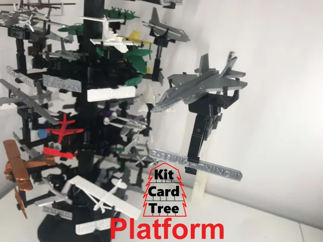 Kit Card Tree platform for F35 Lightning II by Nakozen