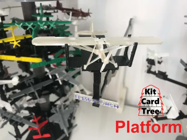 Kit Card Tree platform for Fi-156 Storch by Nakozen