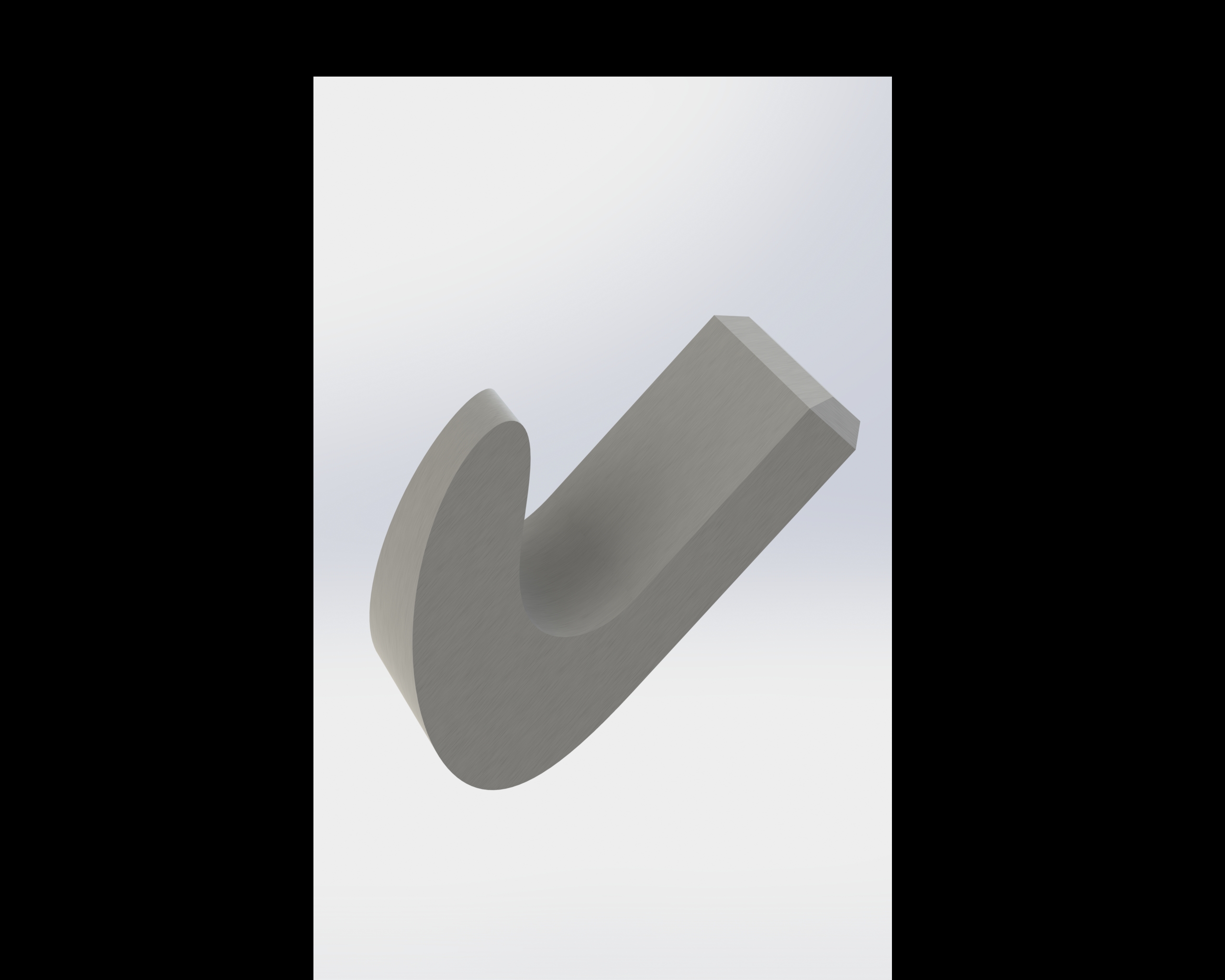 Minimalistic coat hanger