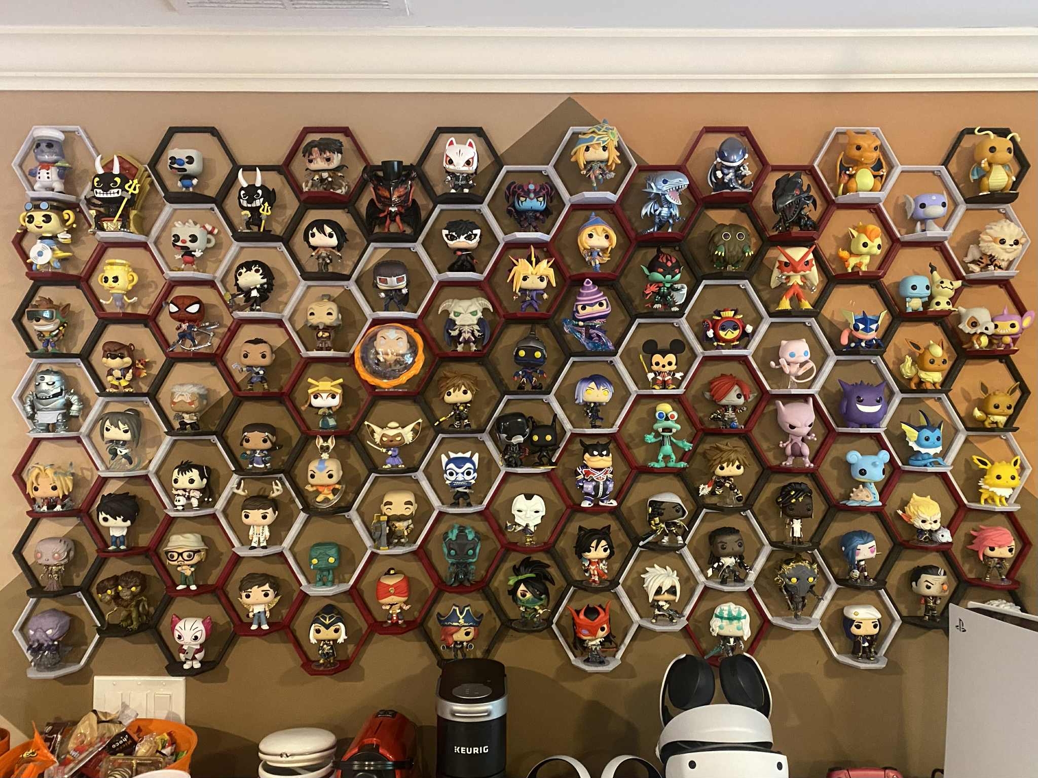 Funko Pop! Wall Hex Modular Display System v2