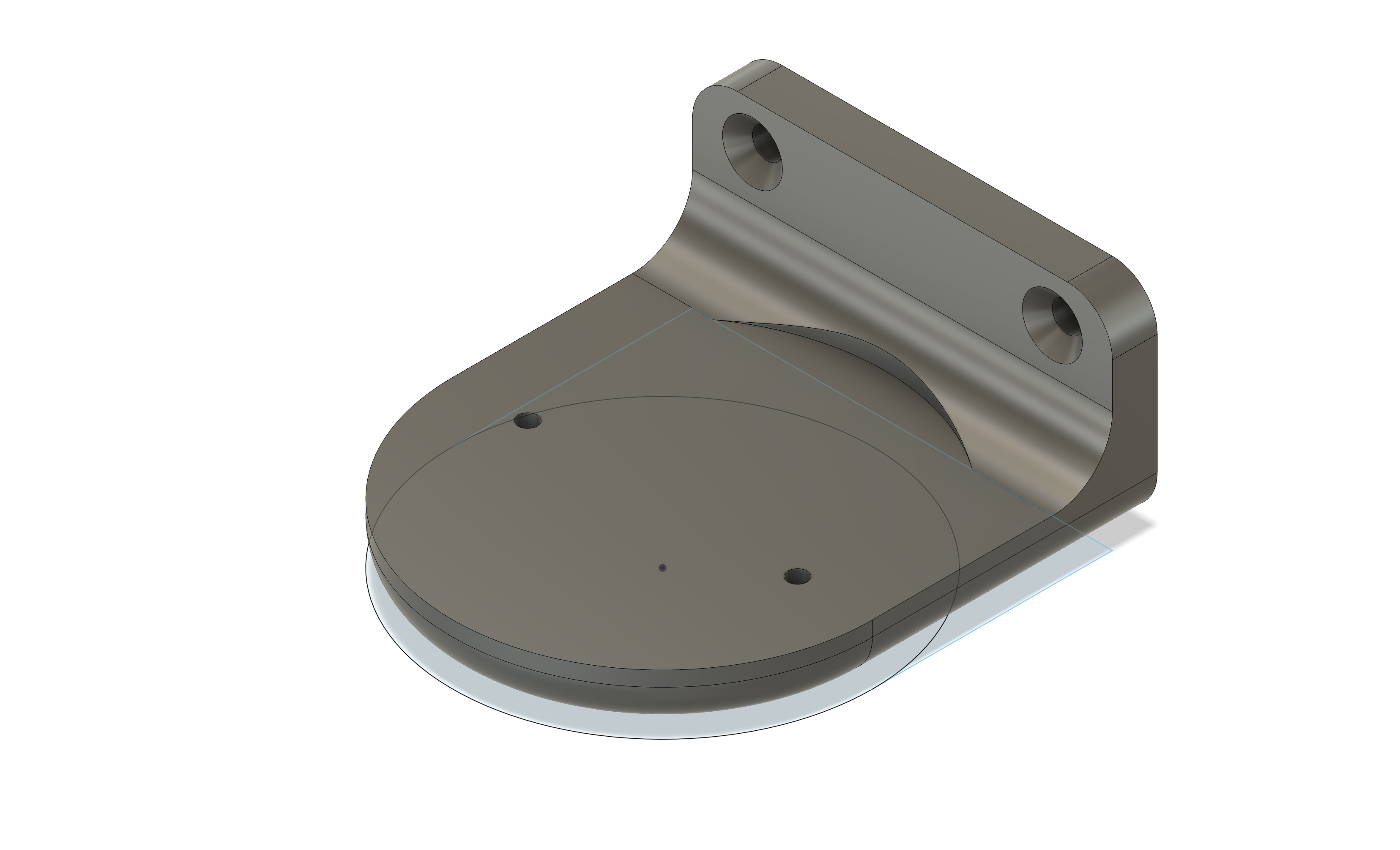 Sidemount for Philips Hue Lily spot