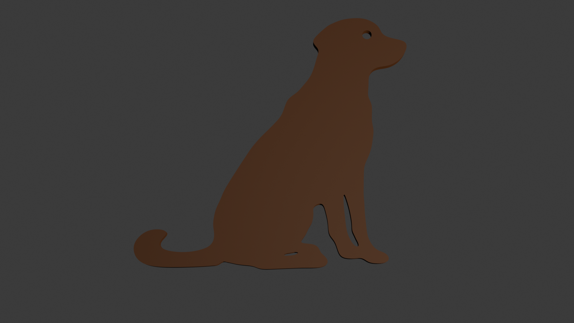 Dog Keychain