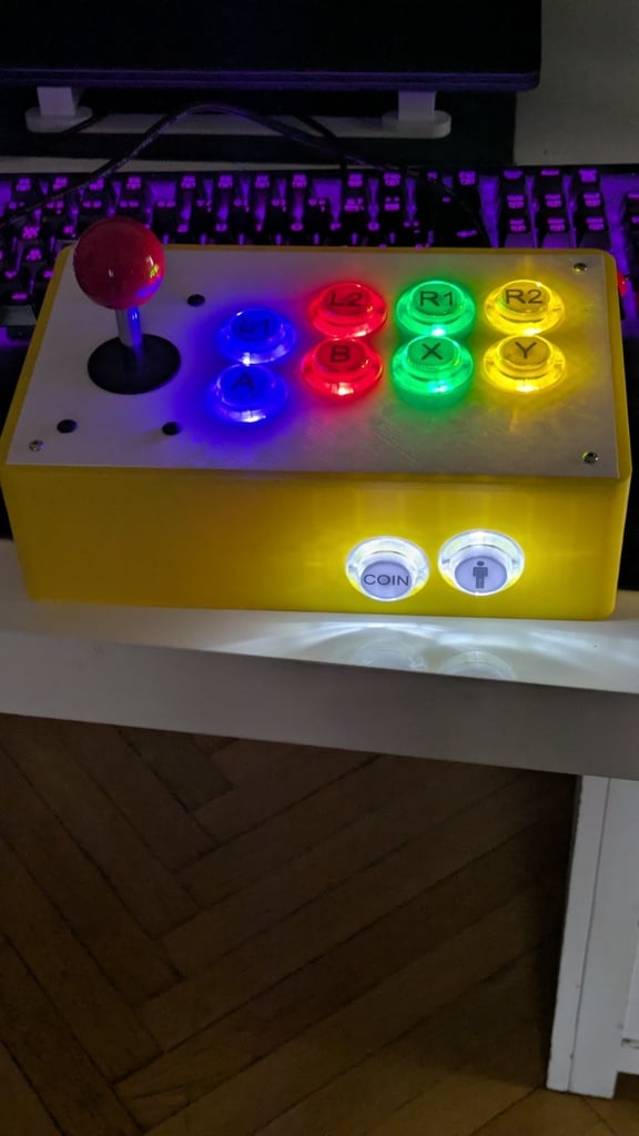 Miniatura 4 do modelo 3D A.D.A.C. another DIY arcade controller