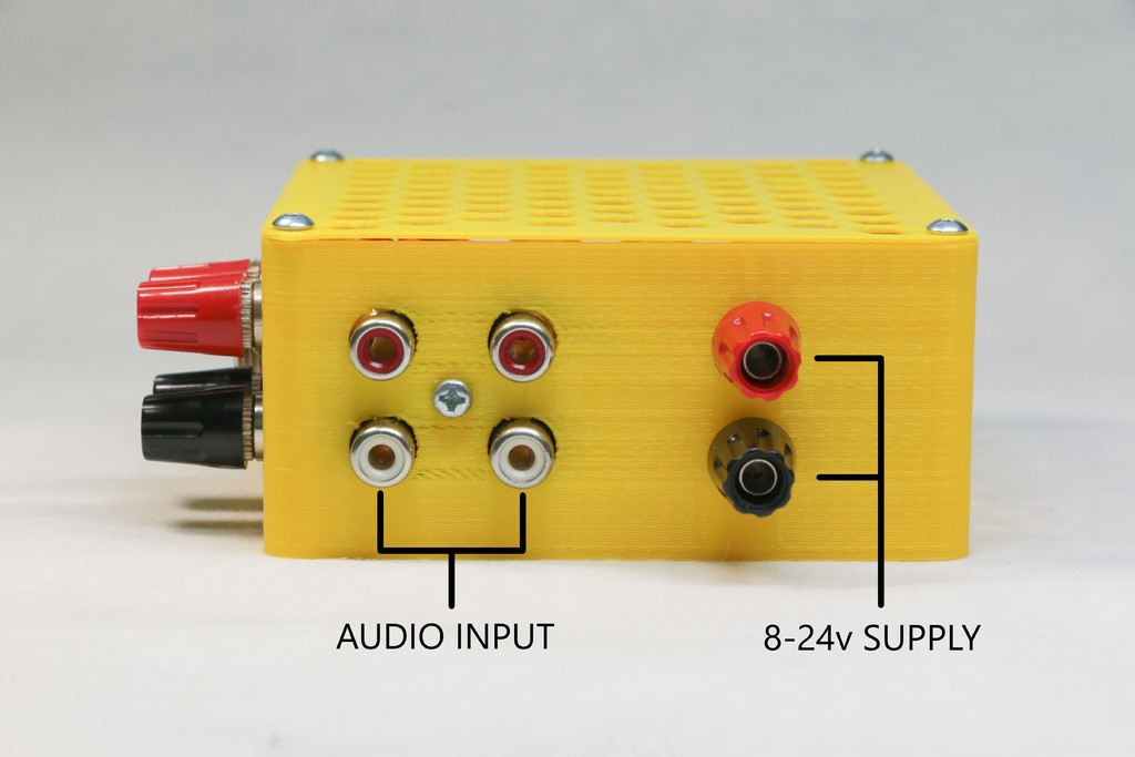 Audio power amplifier 2x50W (Tpa3116d2) by kamilice22 Download free