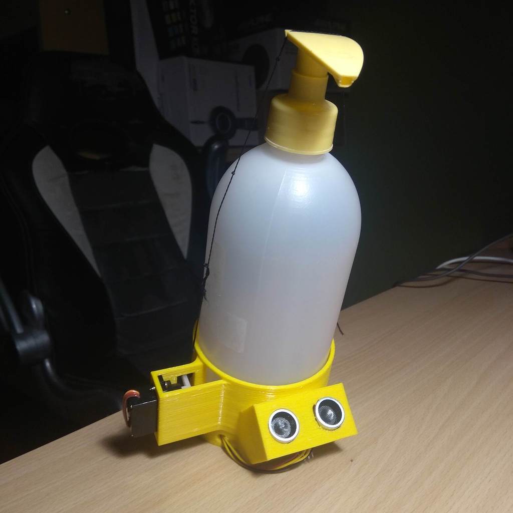 Automatic hand sanitizer / soap dispenser for Covid Coronavirus