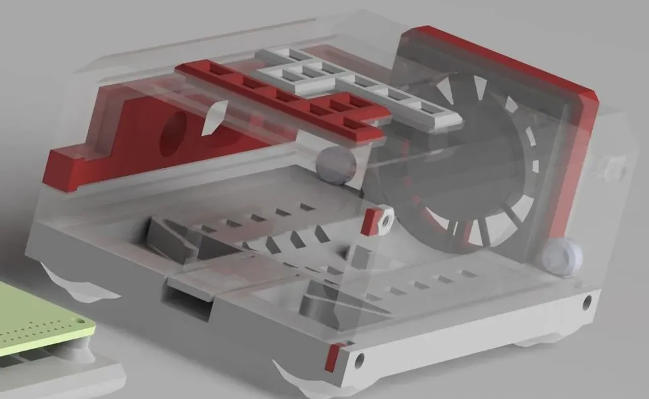 Fichier 3D gratuit Boîtier à double ventilateur pour Raspberry Pi