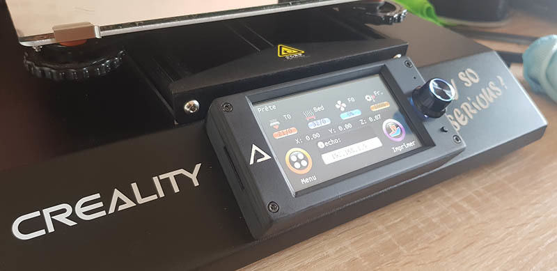 Bigtreetech tft 43+esp01 wifi case for Cr-10s Pro