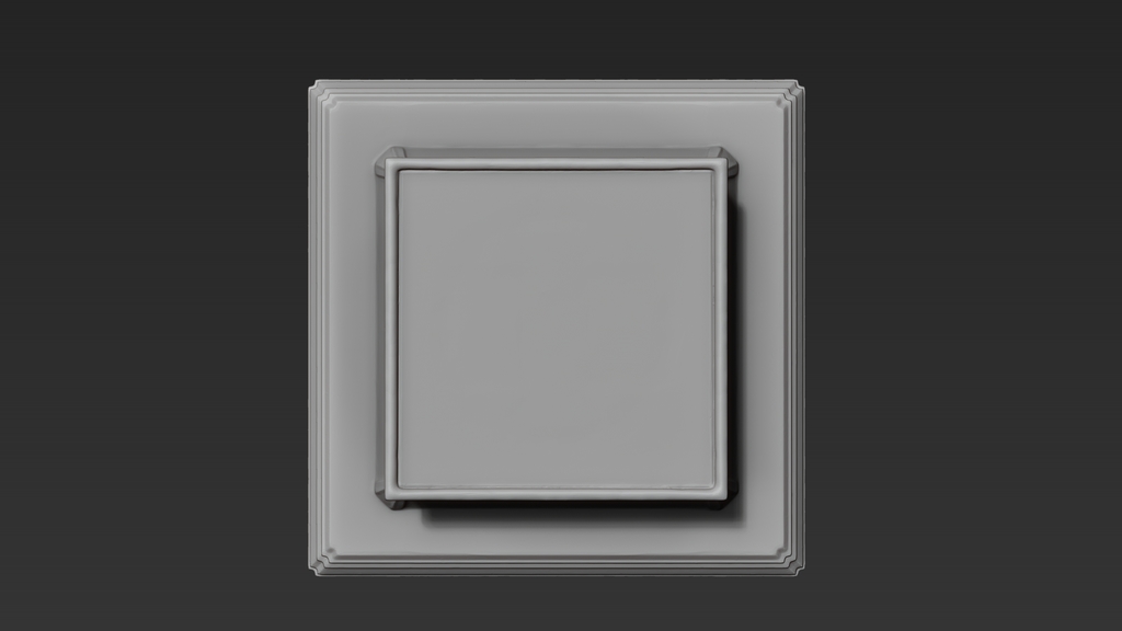 Miniatura 3 do modelo 3D Base Square Basic