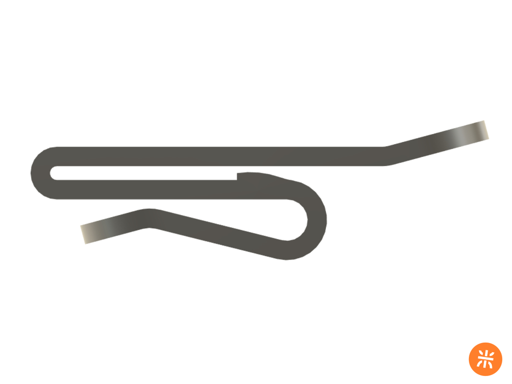 Miniatura 2 do modelo 3D Molle clip Hook V2