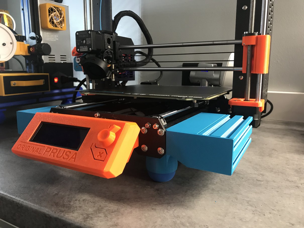 Rail for structure of Prusa I3 MK3S