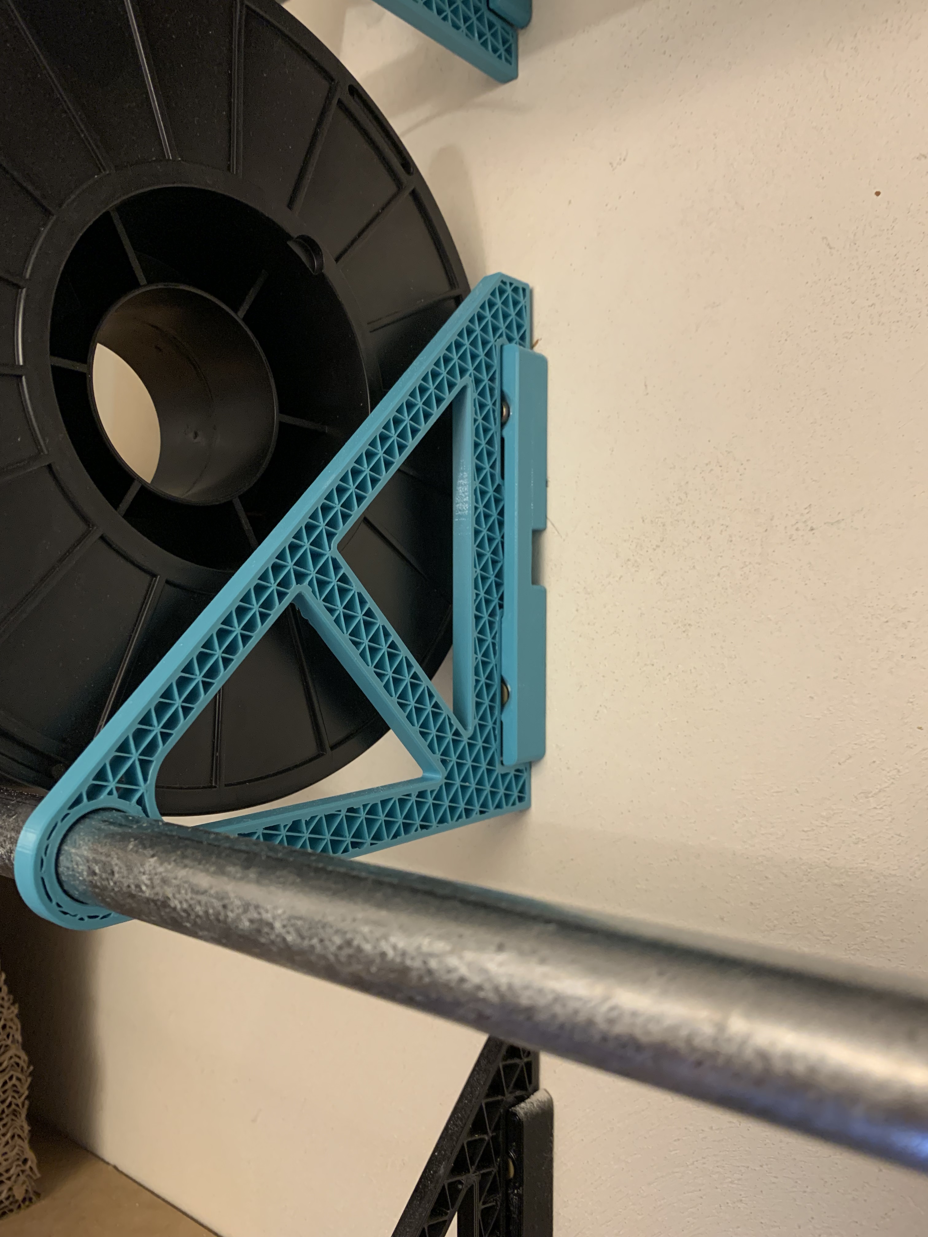 Conduit filament rack storage