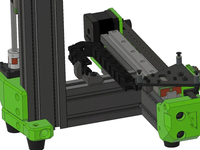 RatRig V-Minion Y Axis Drag-chain (Compatible with VECTOR 3D - PCB Mod)