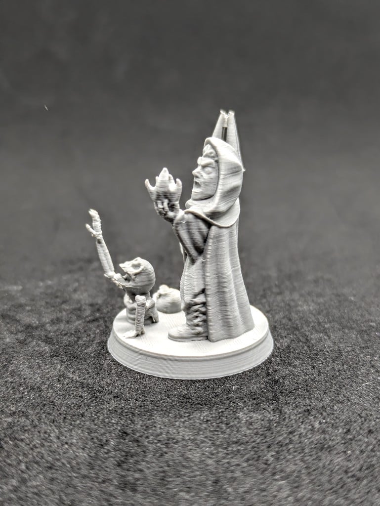 Halfling necromancer FDM supportless — thumbnail 2