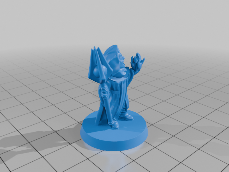Halfling necromancer FDM supportless — thumbnail 5