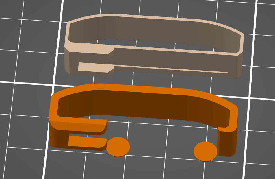 Miniatura 4 do modelo 3D Remote-Control Button Guard Clip