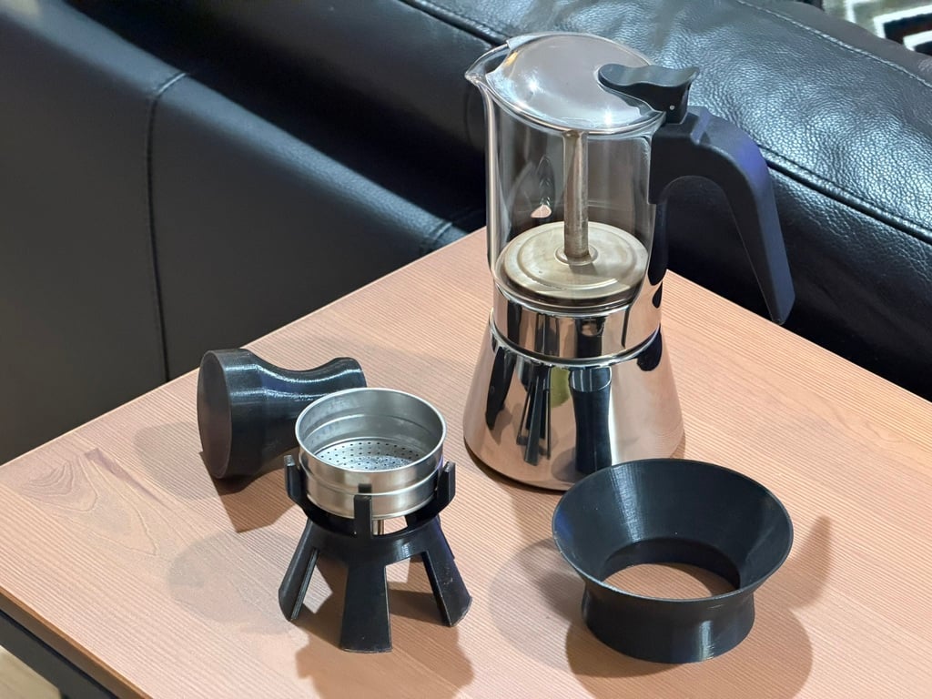 Moka Tamping Kit (inc. .STEP .F3D)