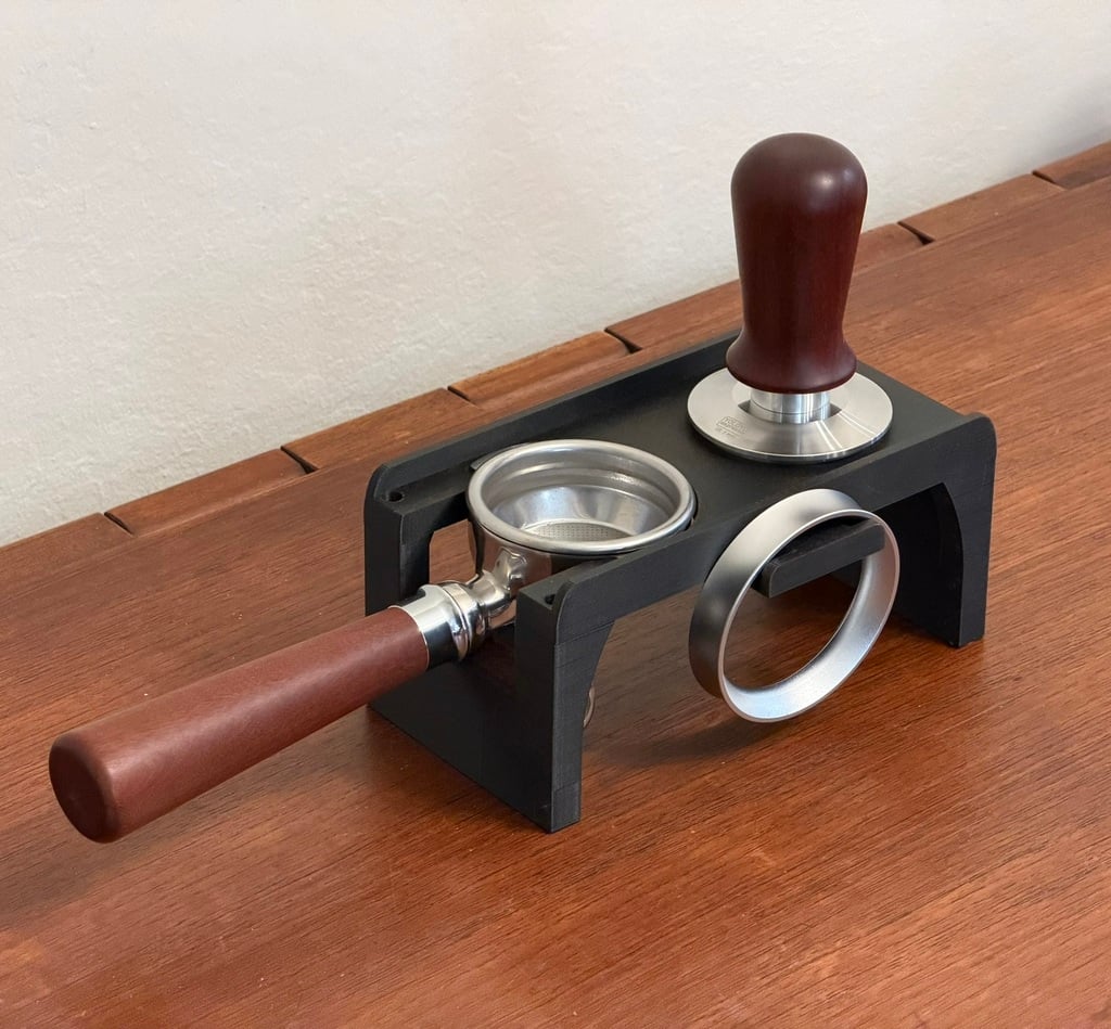 58mm Espresso Tamping Station (inc .STEP .F3D)