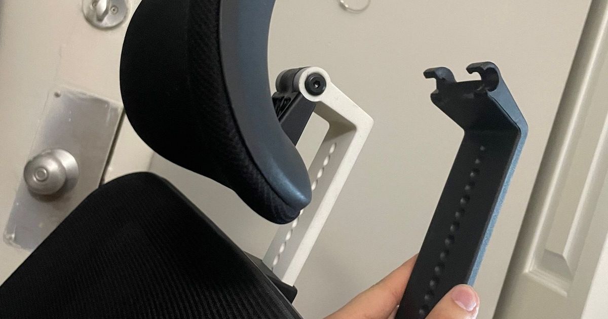 Headrest Post for Ticova Ergonomic Office Chair by hfeldhaus Download