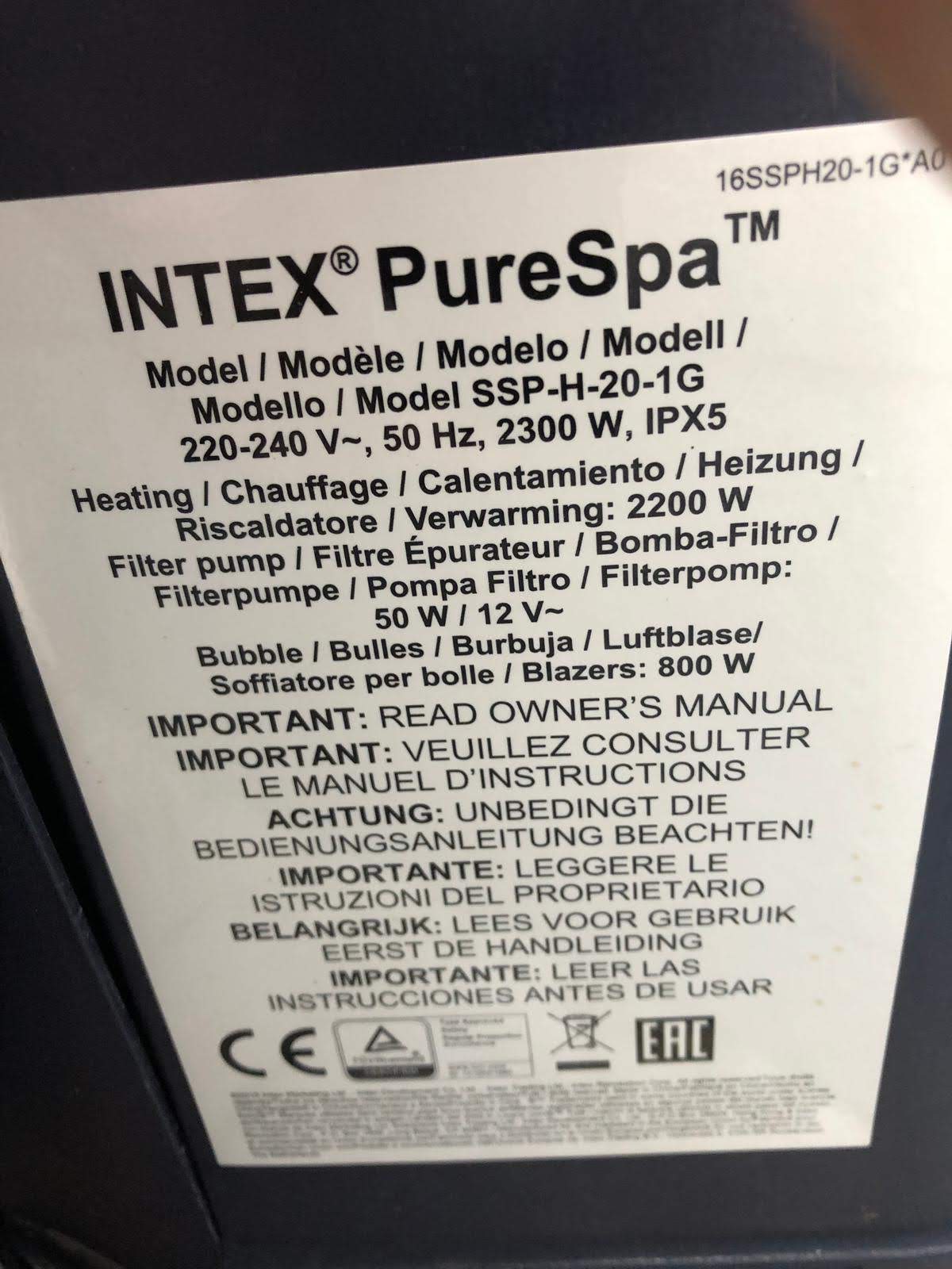 Intex Spa pump model SSPH20M propeller by Ben D Download free STL