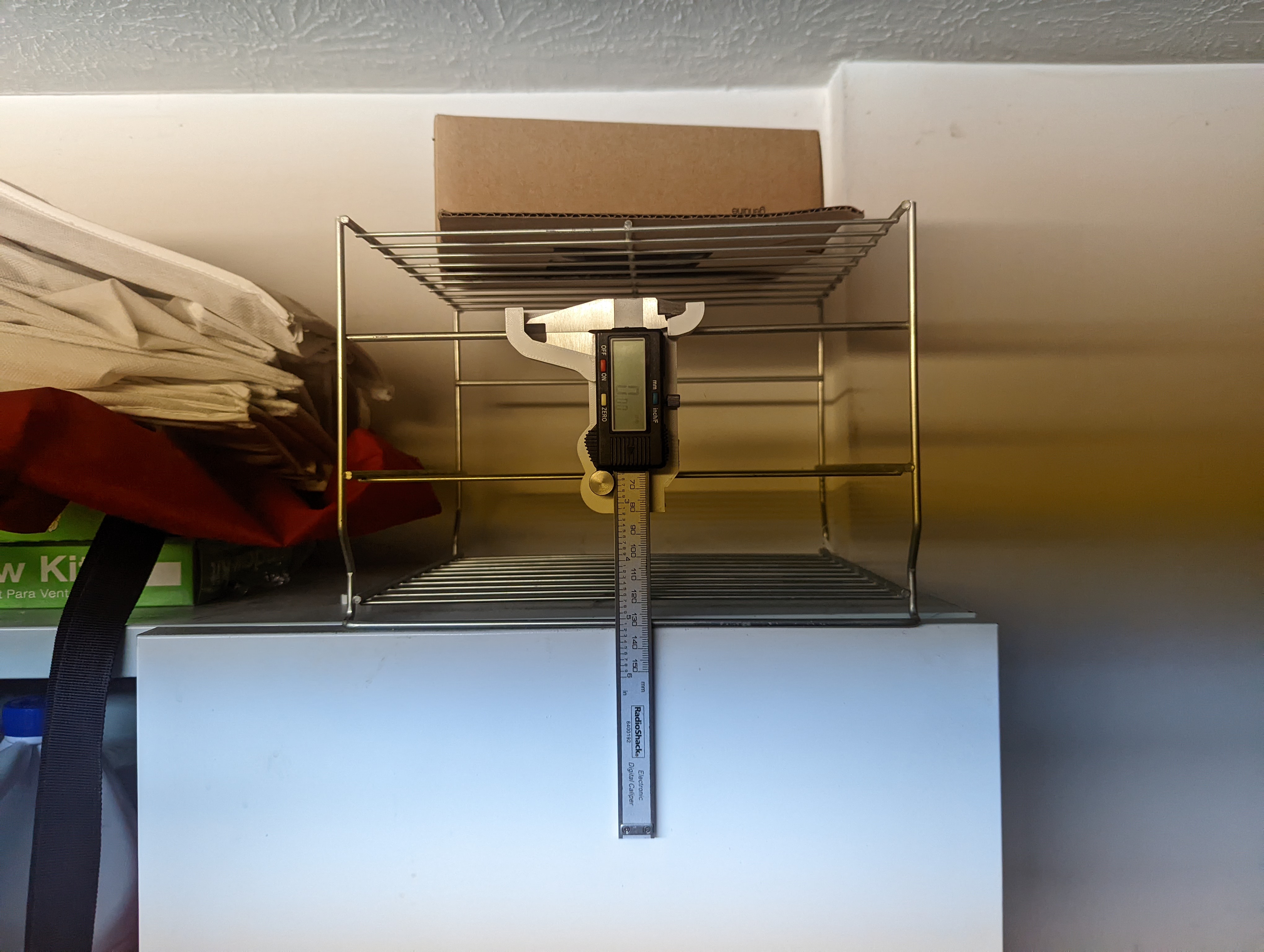 Wire Rack Caliper Holders