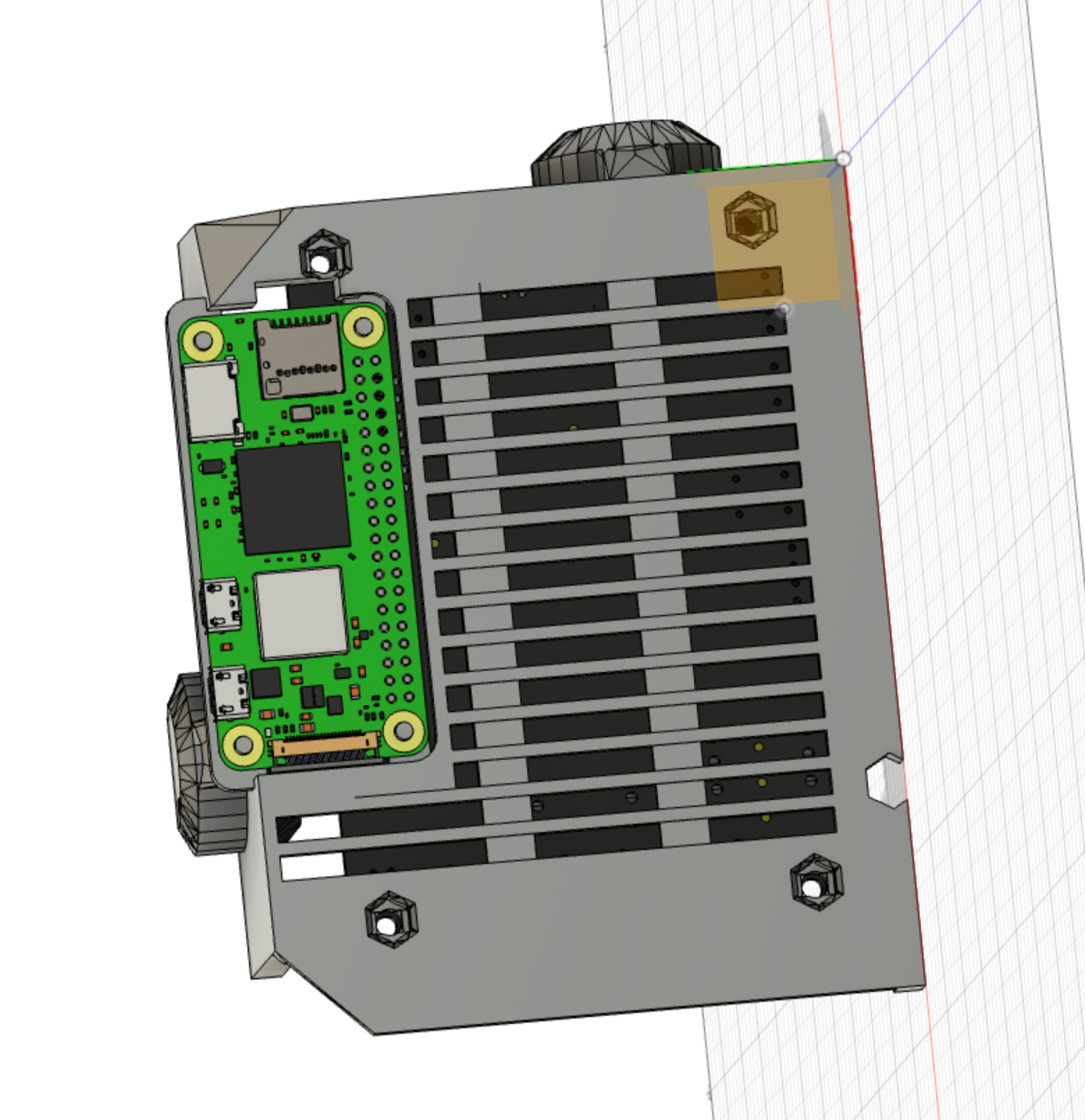 Einsy Case Raspberry Zero 2 W Flipped — thumbnail 2
