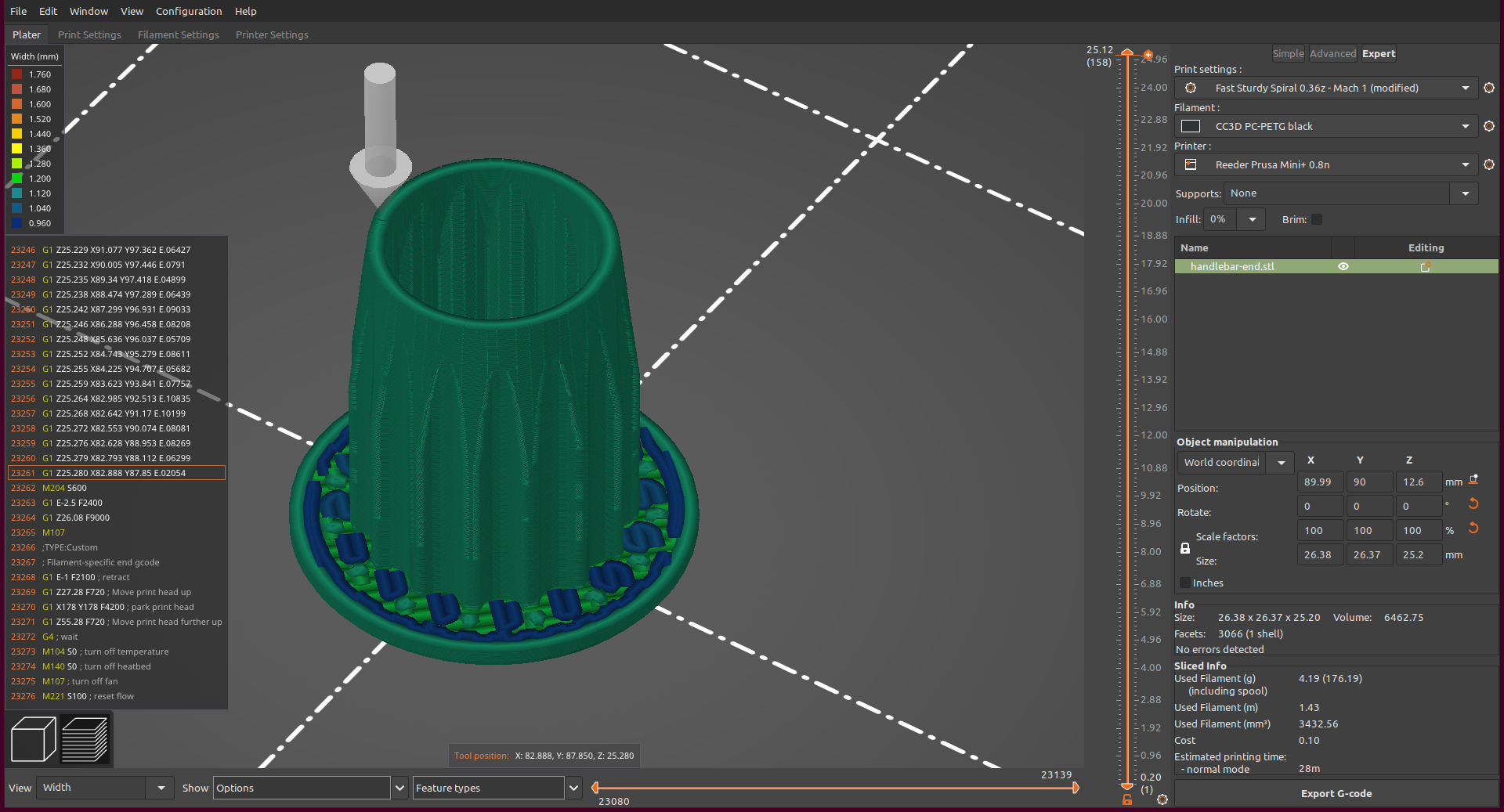 Handlebar Endcaps by Jérémy Reeder Download free STL model