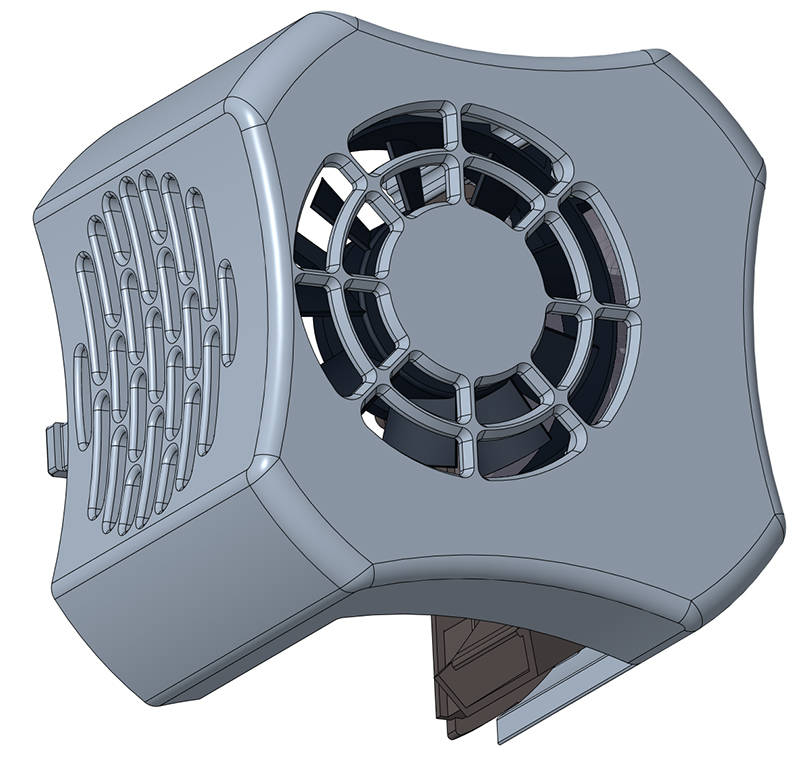 Ender 3 V2 - Hotend Fan Cover / Housing