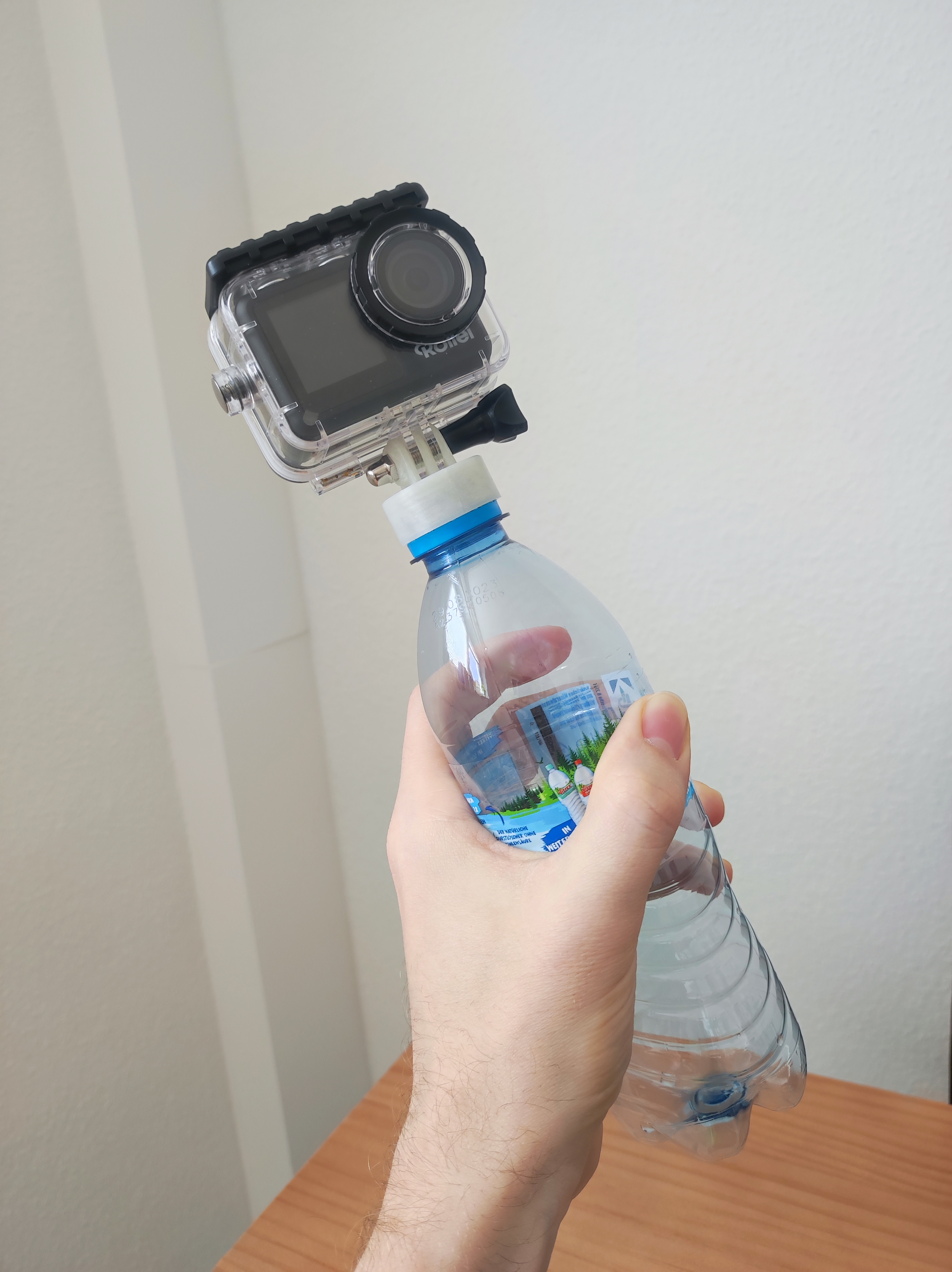 Bottle Cap Action Cam Mount