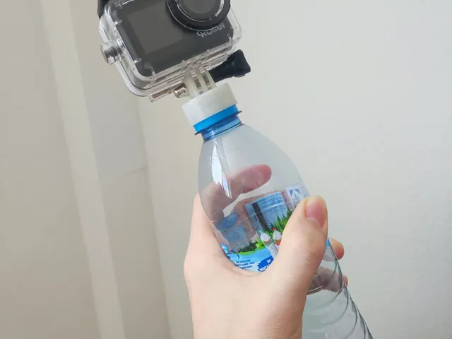 Bottle Cap Action Cam Mount